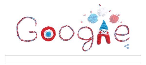 mode,crochet,flowers i,the snow,solveig grimstad,julie adore,google,doodle,14-juillet